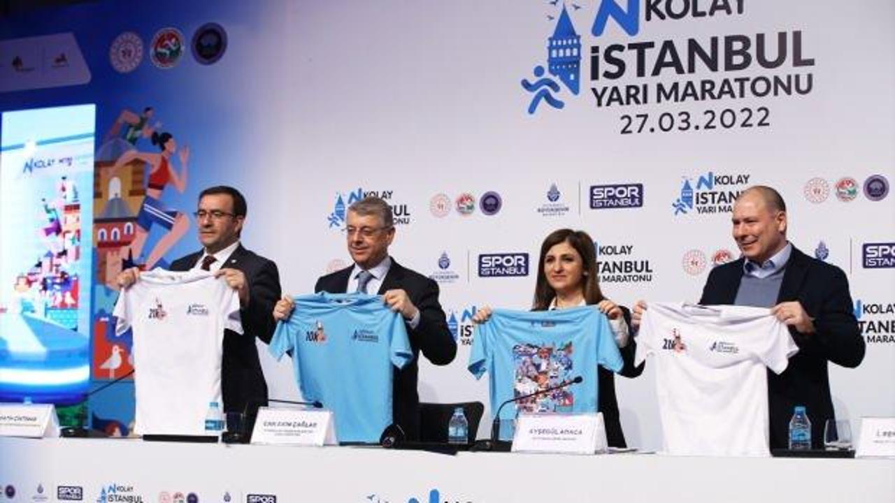 N Kolay İstanbul Yarı Maratonu'nun tanıtımı yapıldı