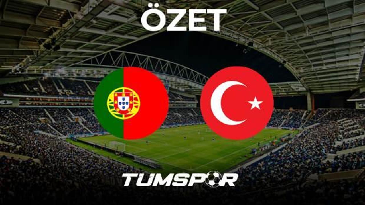 MAÇ ÖZETİ | Portekiz 3-1 Türkiye (Milli Takım, Goller, Burak Yılmaz, Penaltı, TRT 1)