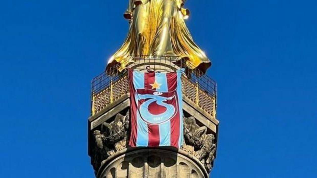 Trabzonsporlular, Berlin'de Zafer Takına bayrak astılar