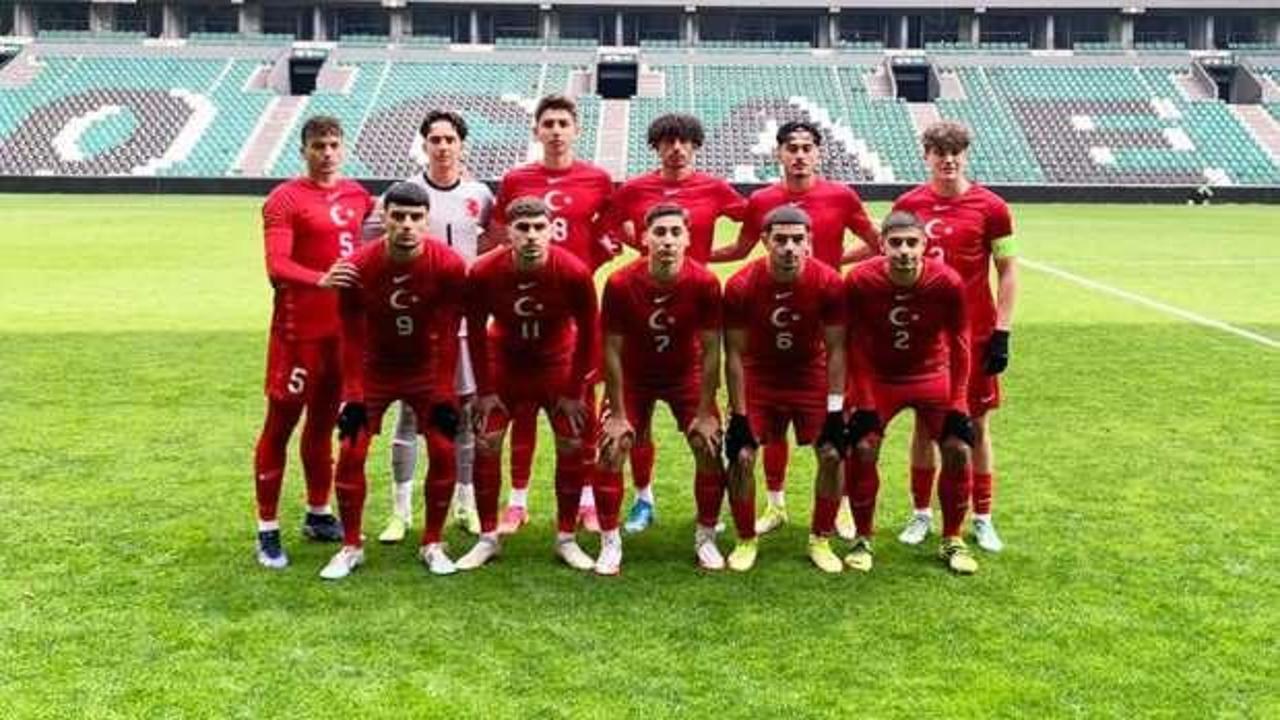U18 Milli Takımı Romanya'yı farklı mağlup etti