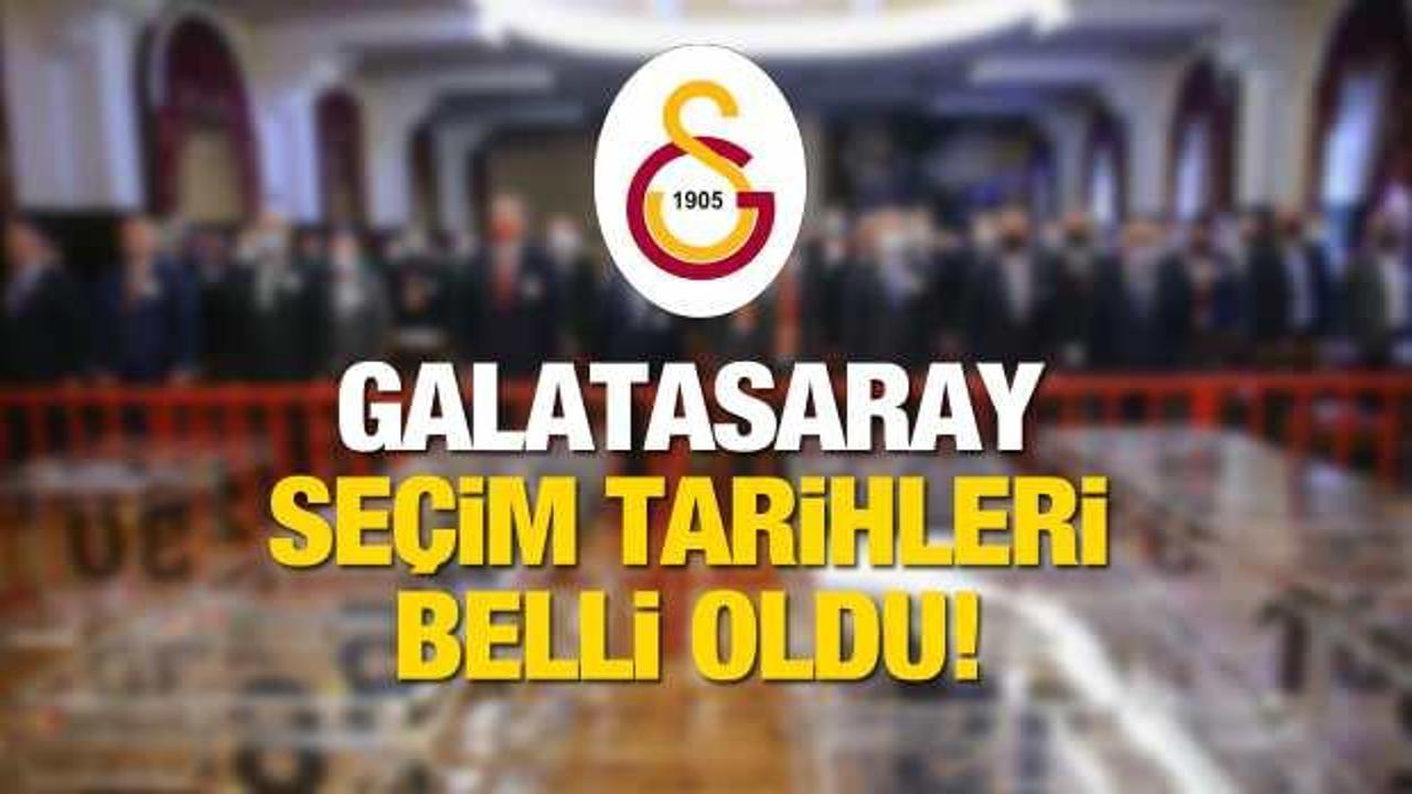 Galatasaray başkanlık seçimleri ne zaman yapılacak? Tarihler belli oldu! Burak Elmas ibra...