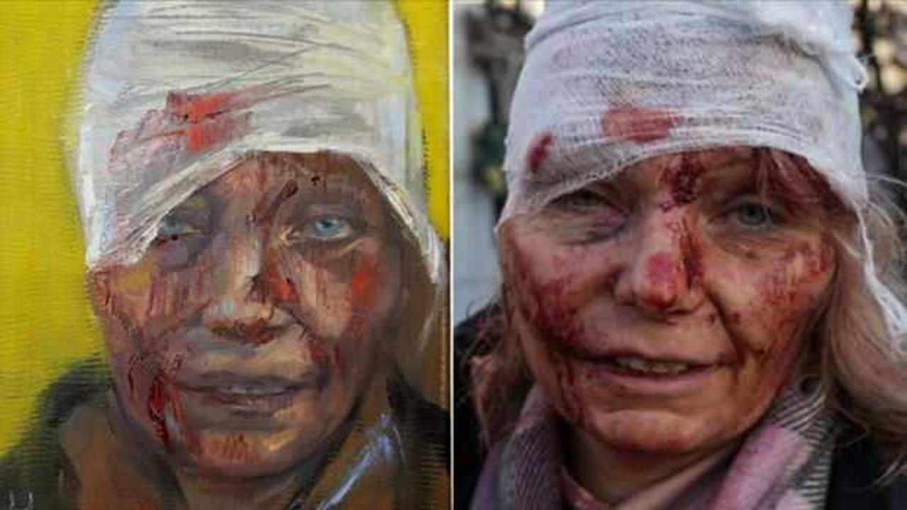 AA'nın Ukrayna savaşındaki 'sembol fotoğrafını' resmeden Gershman, çalışmasını anlattı