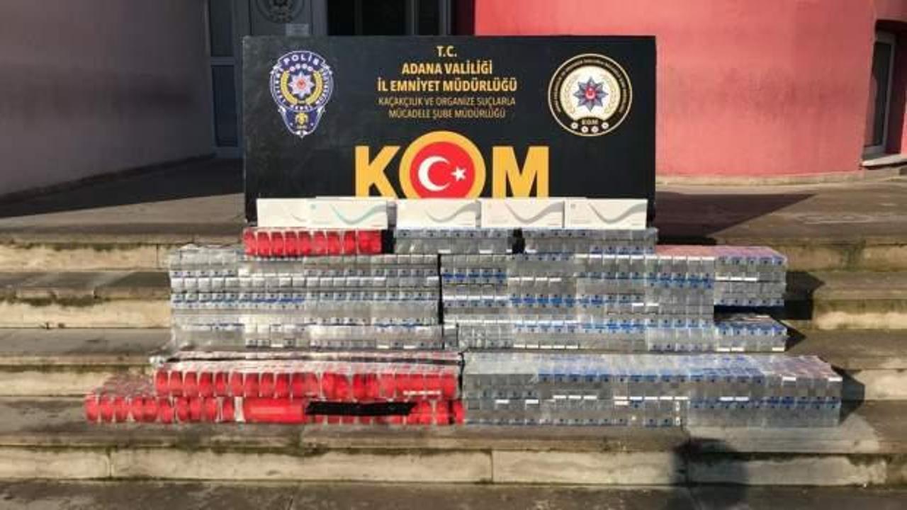 Adana'da 'kaçakçılık' operasyonu: 10 gözaltı