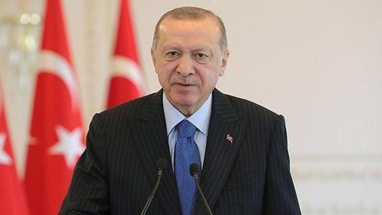 Cumhurbaşkanı Erdoğan'dan milli güreşçilere tebrik