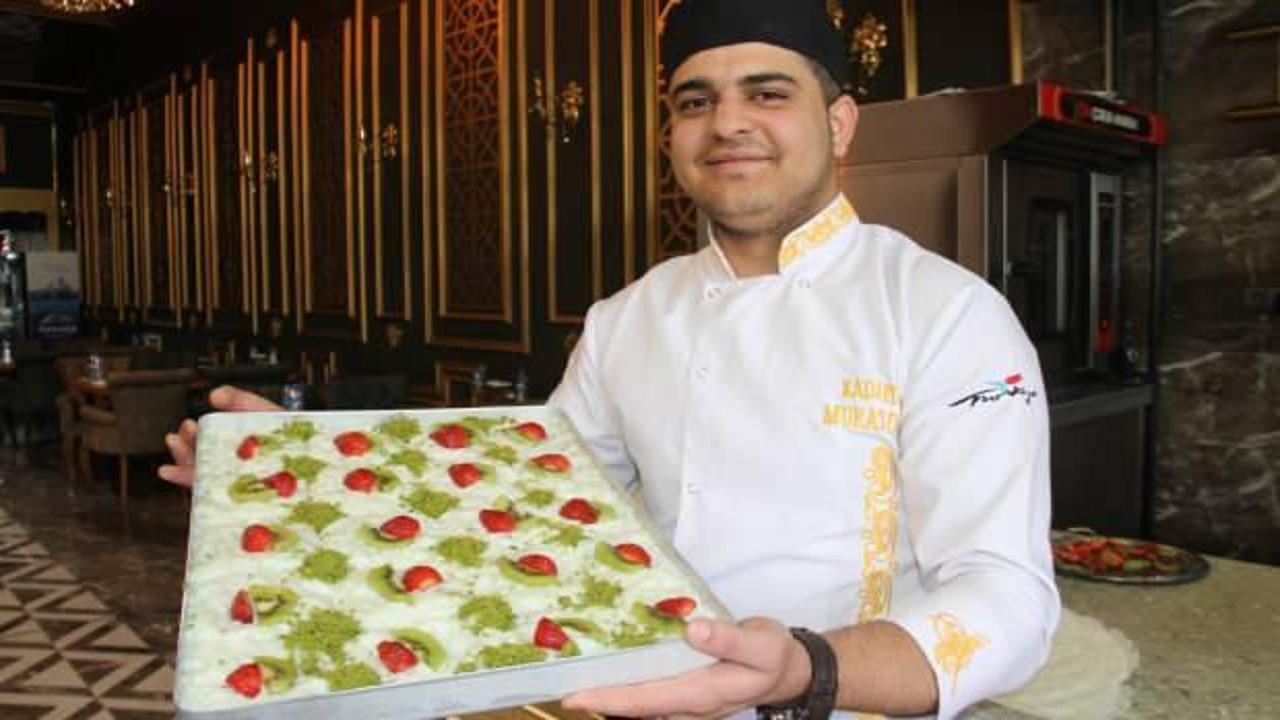 Elazığ’da ramazana özel güllaç mesaisi! Talebe yetişemiyorlar