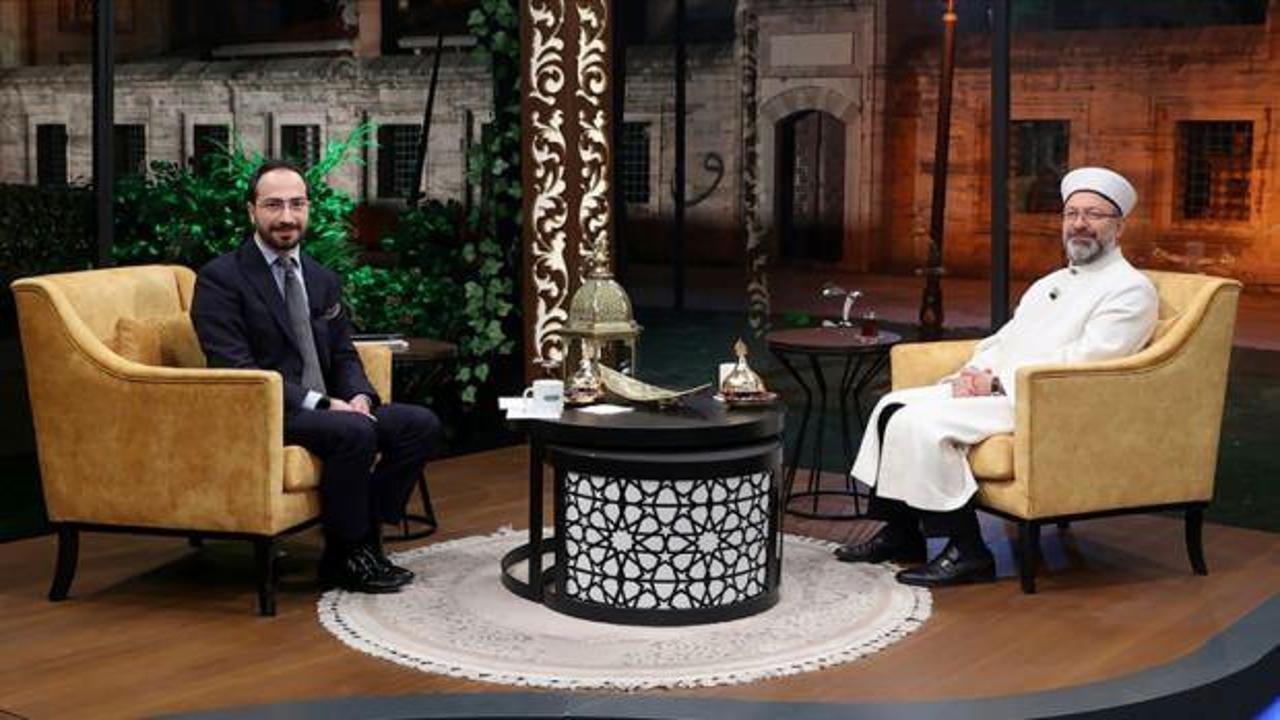 Erbaş: Ramazan ayının son teravihine kadar camilerimiz inşallah dolup taşacak