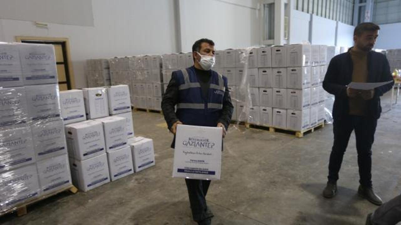 Gaziantep B&uuml;y&uuml;kşehir Belediyesi ramazan i&ccedil;in hazır