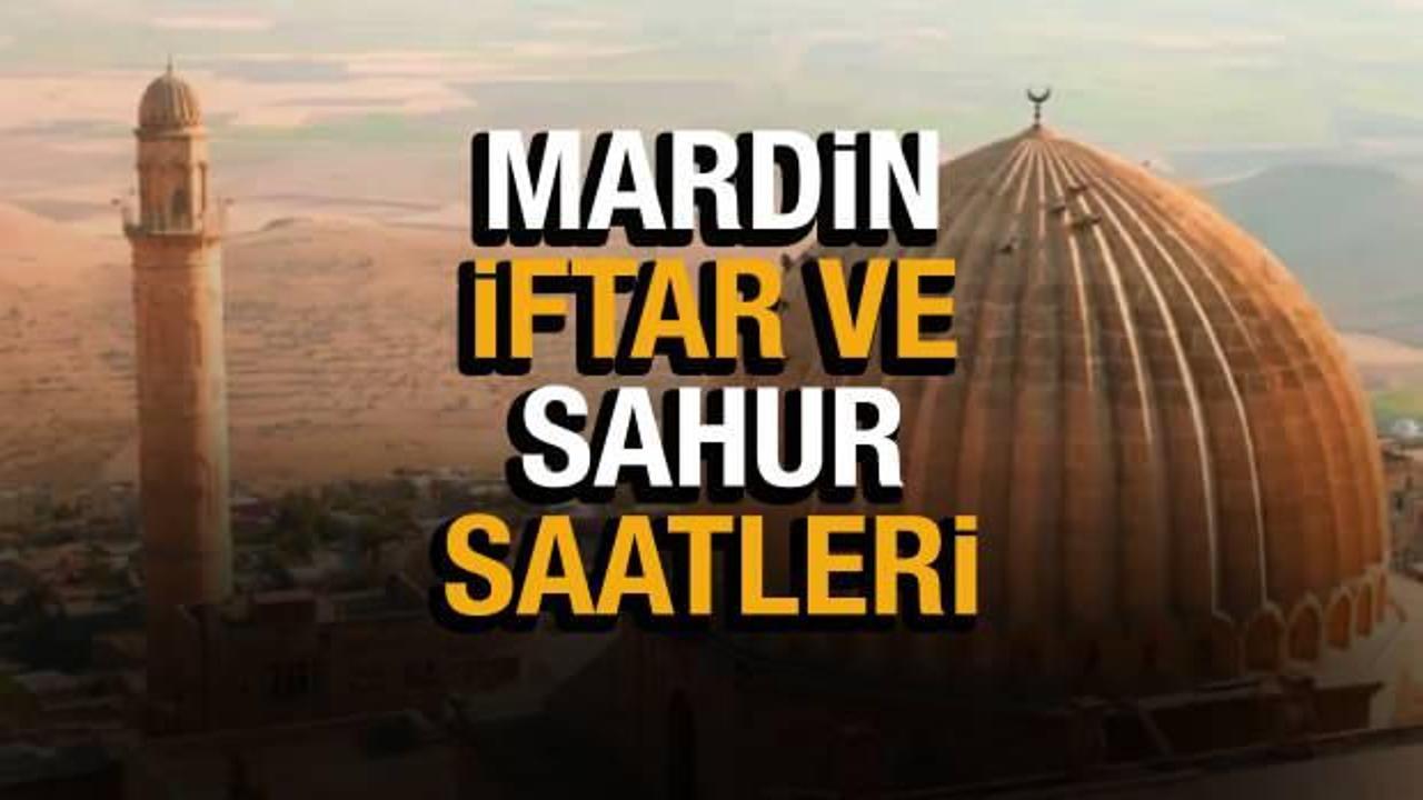 Mardin İmsakiyesi 2022! Mardin Diyanet sahur ve iftar vakti