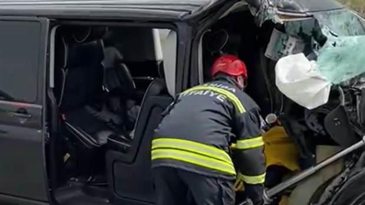 Selami Şahin'in oğlu kazada yaralandı