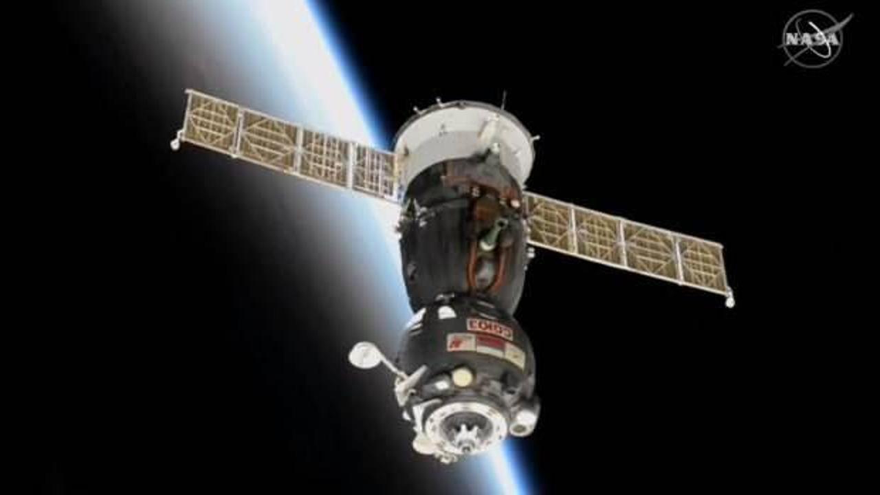 Soyuz kapsülü MS-19 Dünya'ya dönüyor