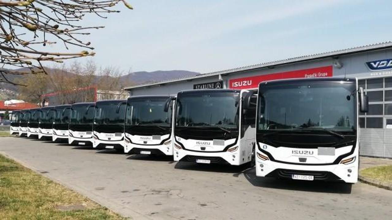 Anadolu Isuzu'dan Hırvatistan'a yeni otobüs ihracatı