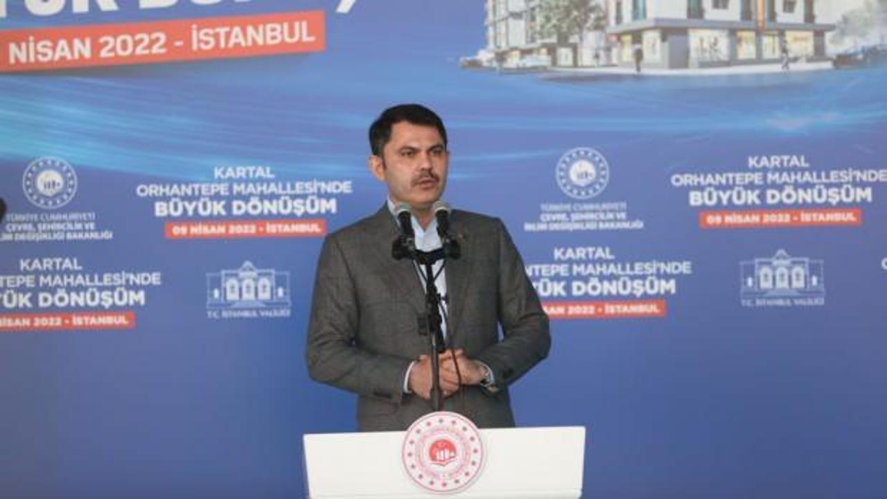 Bakan Kurum m&uuml;jdeyi verdi! 2023 yılında tamamlanacak