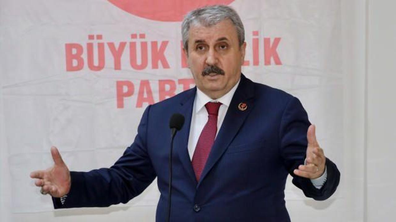BBP lideri Destici'den HDP a&ccedil;ıklaması!