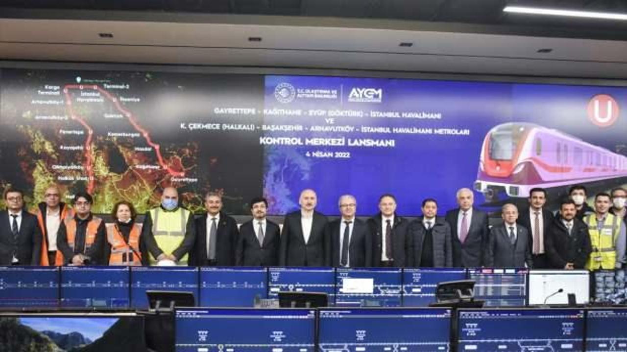 Gayrettepe-İstanbul Havalimanı metro hattında y&uuml;zde 98 ilerleme kaydedildi