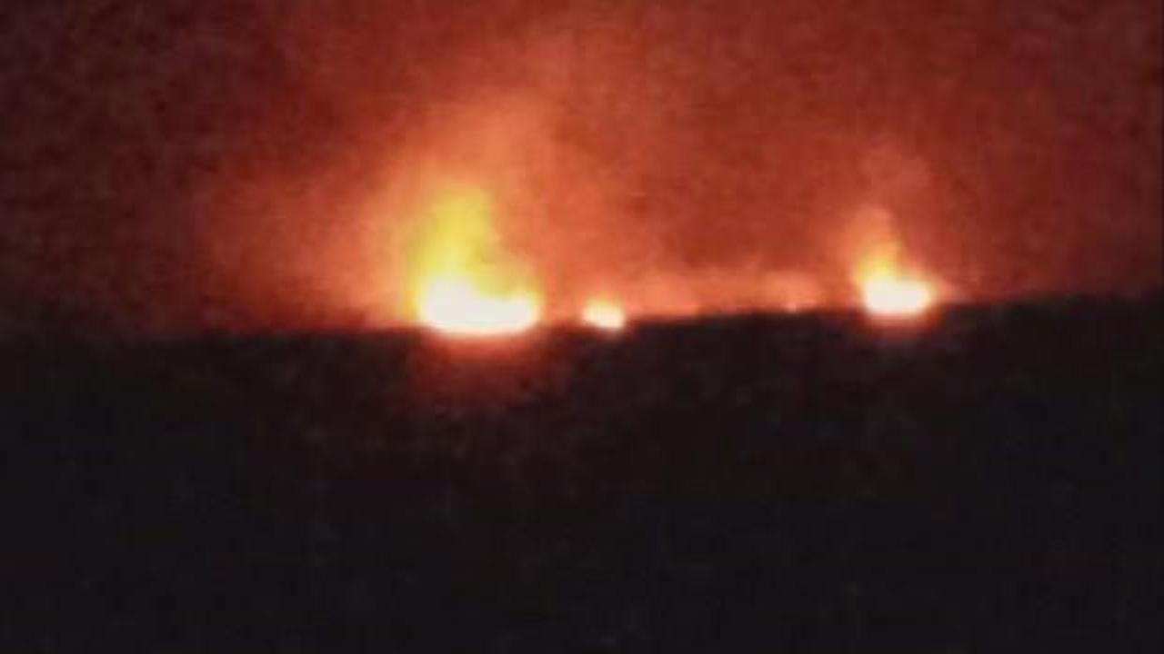 Sultan Sazlığı Milli Parkı'nda yangın