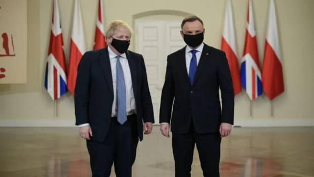 İngiltere ve Polonya liderleri Ukrayna'ya desteği görüştü