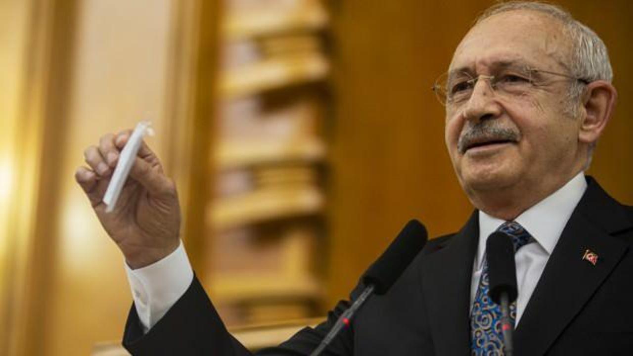 Kılıçdaroğlu, Erdoğan'ın dava açtığı "beşli çete" sözlerini yineledi