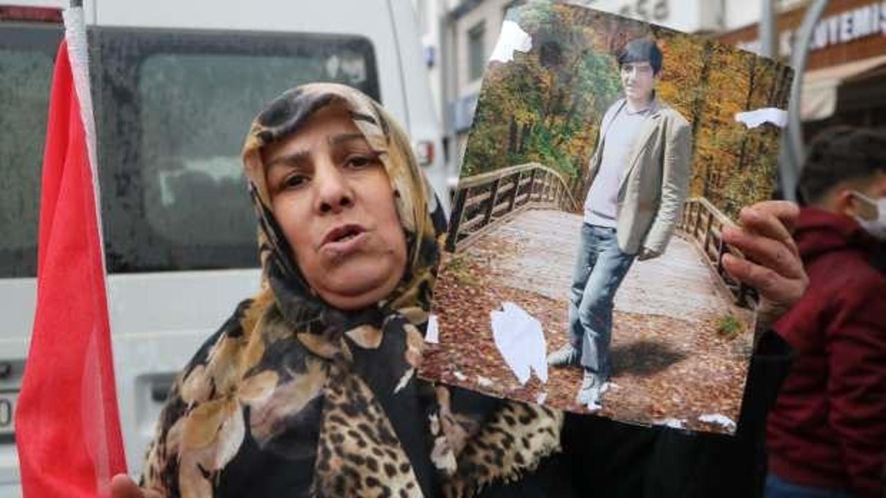 PKK’nın kaçırdığı oğlu için eylem yapan anneden çağrı