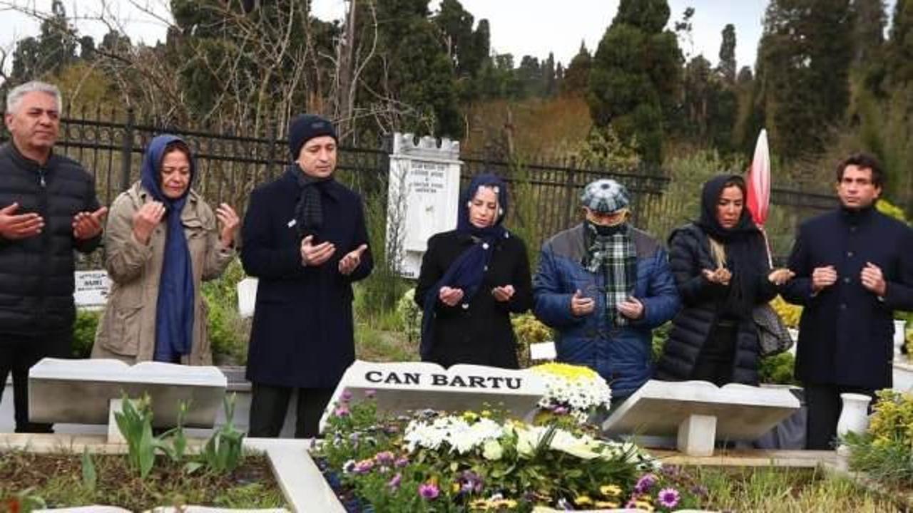 Can Bartu kabri başında anıldı