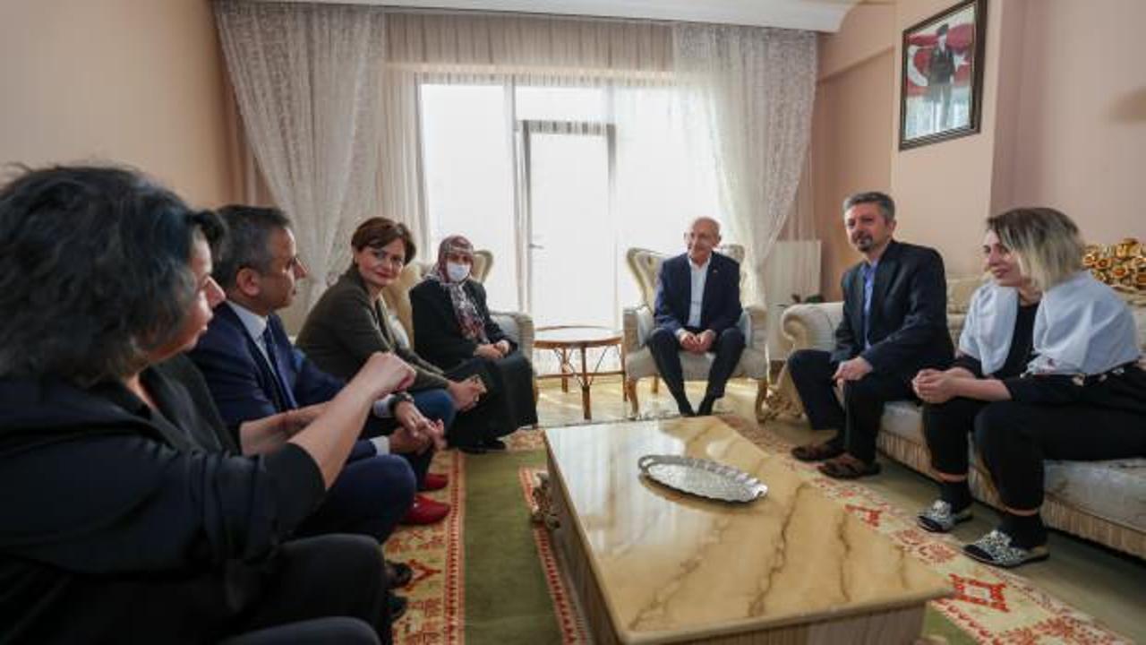 CHP Genel Başkanı Kılıçdaroğlu’ndan Zekeriya Beyaz için taziye ziyareti