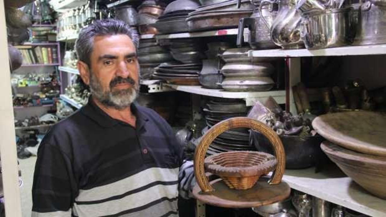 Erzincan&rsquo;da antika tutkunu esnaf m&uuml;ze a&ccedil;mak istiyor   