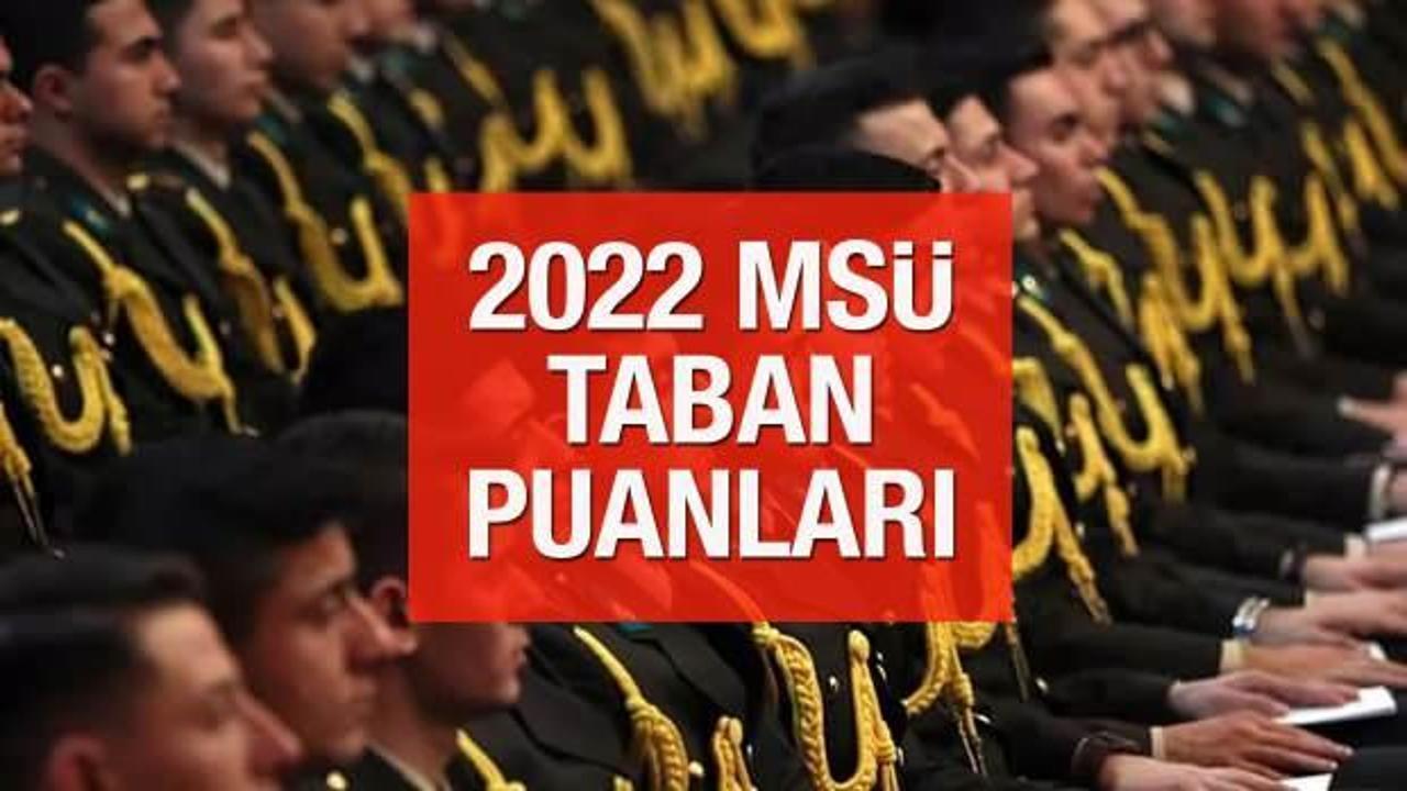 MSÜ taban puanları 2022!  Milli Savunma Üniversitesi  kaç puanla öğrenci alacak?