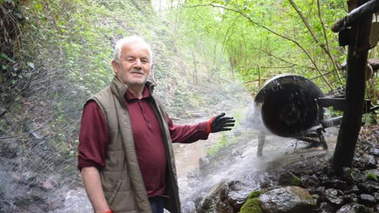 Ordu'da 6 yıl &ouml;nce kurduğu sistem ile elektrik faturasını 3&rsquo;te bire d&uuml;ş&uuml;rd&uuml;