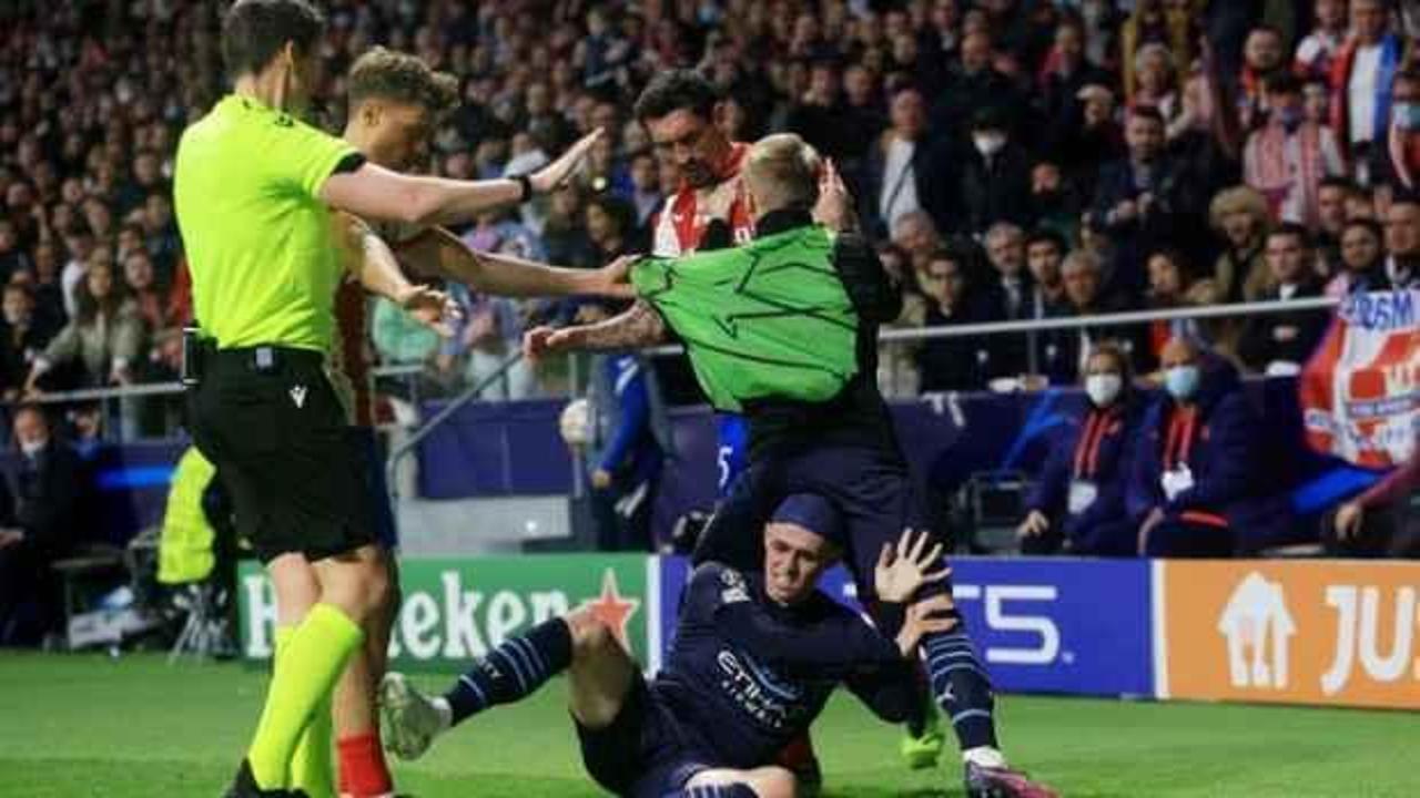 Savic, Grealish'e saldırdı! Polis araya girdi