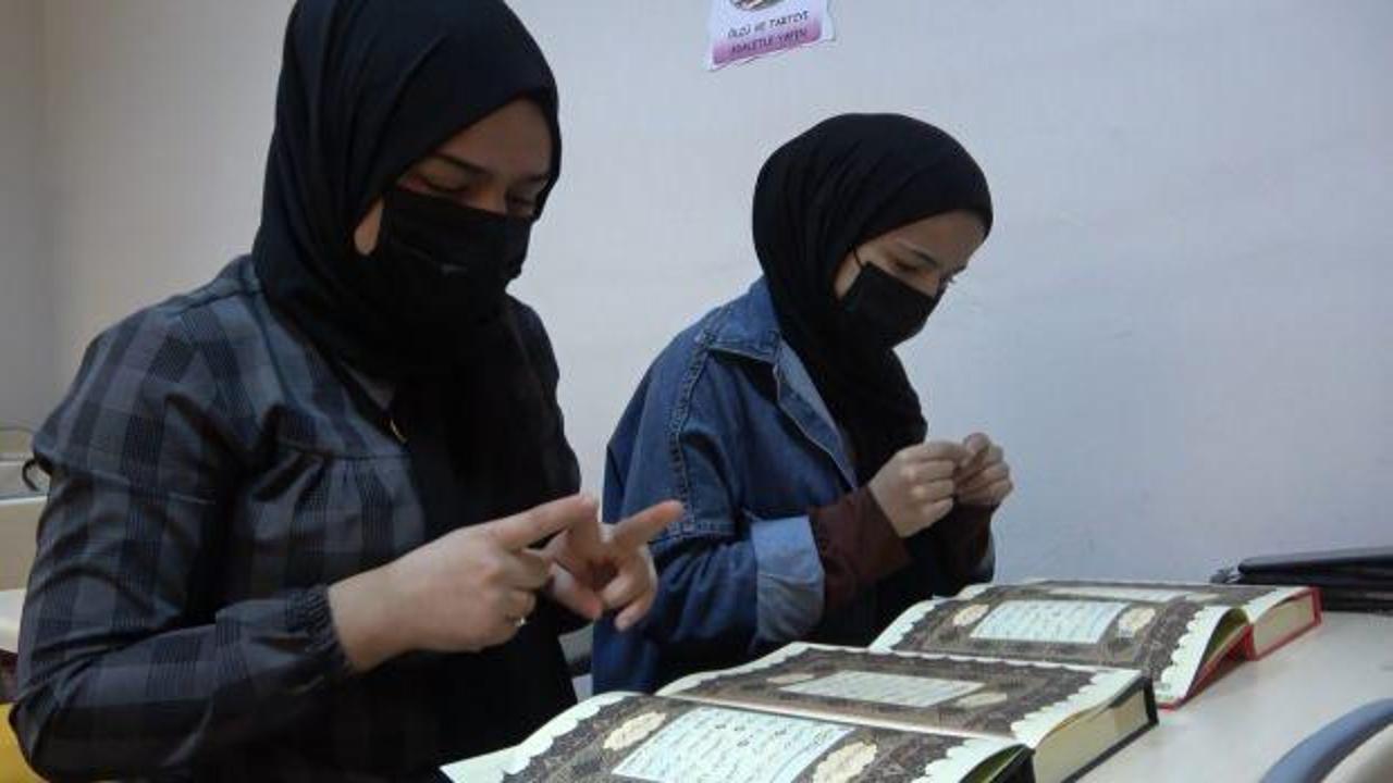 Bingöl’de işaret diliyle Kur’an-ı Kerim öğreniyorlar
