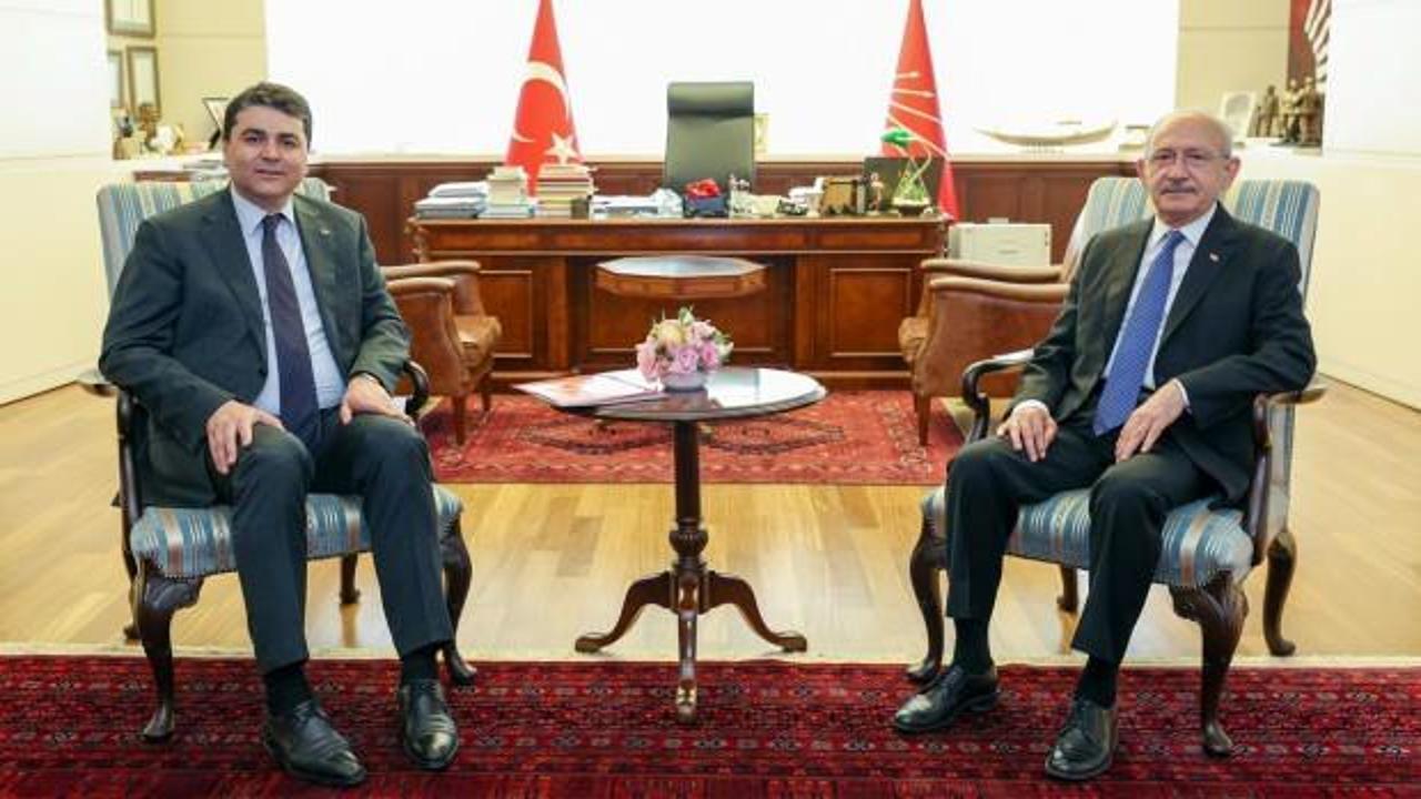 DP Genel Başkanı Uysal, Kılıçdaroğlu'nu ziyaret etti