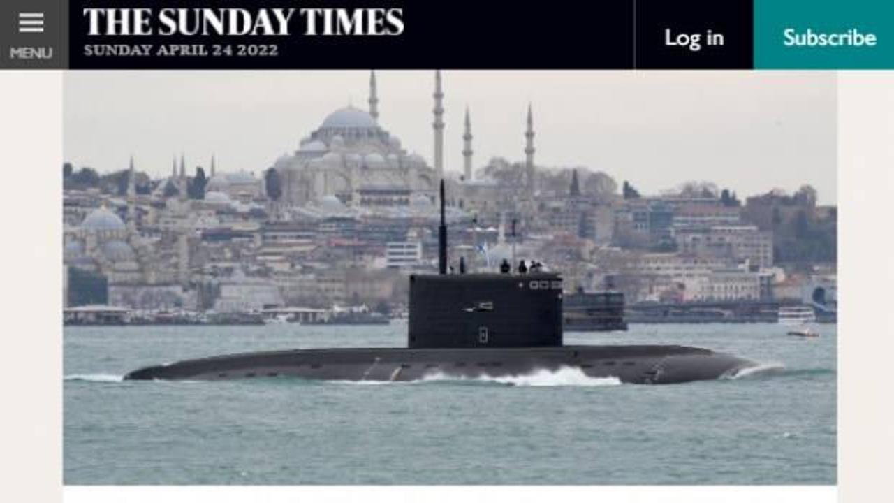 Sunday Times'tan T&uuml;rkiye ile ilgili skandal provokasyon!