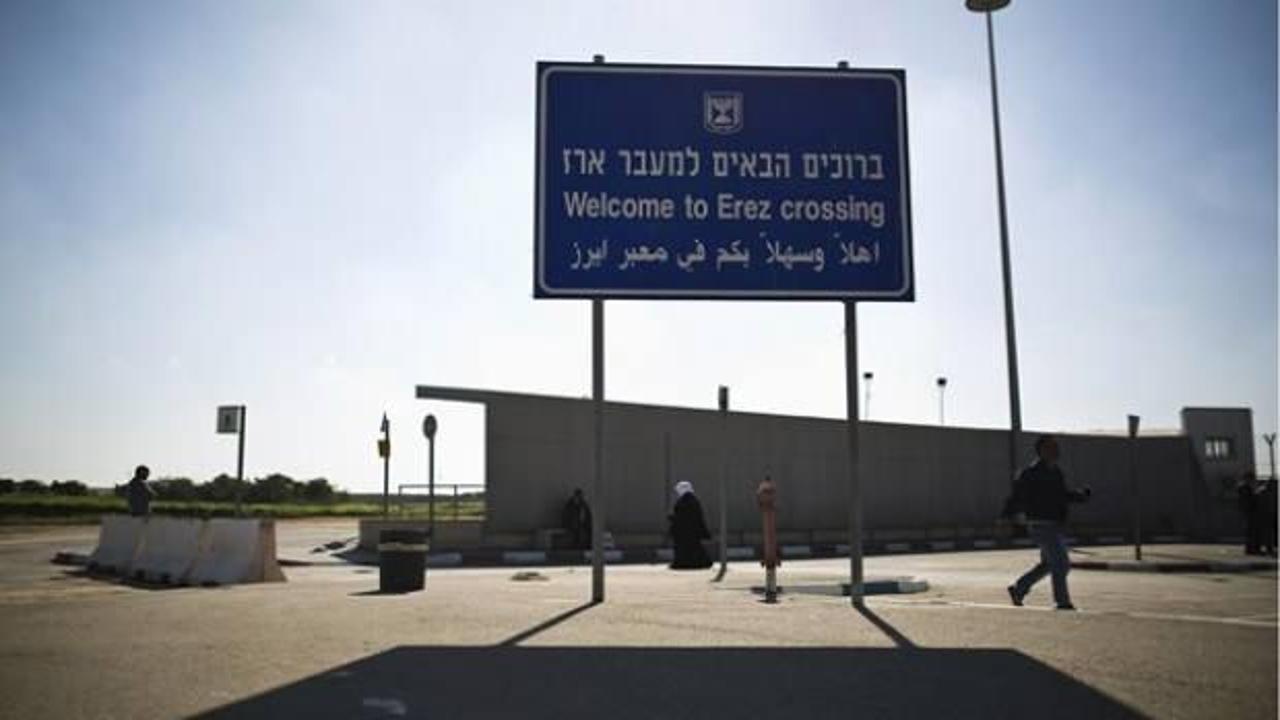 İsrail, Gazze Şeridi ile arasındaki Erez geçişini kapattı