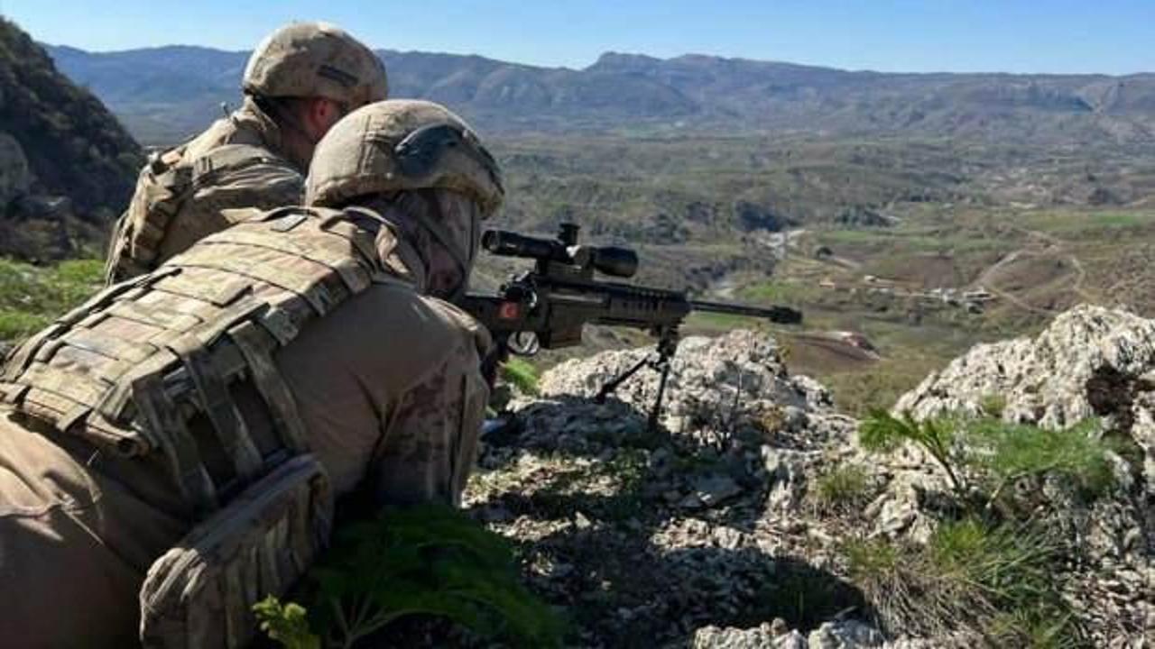 Irak'ın kuzeyinde PKK'lı 3 terörist etkisiz hale getirildi