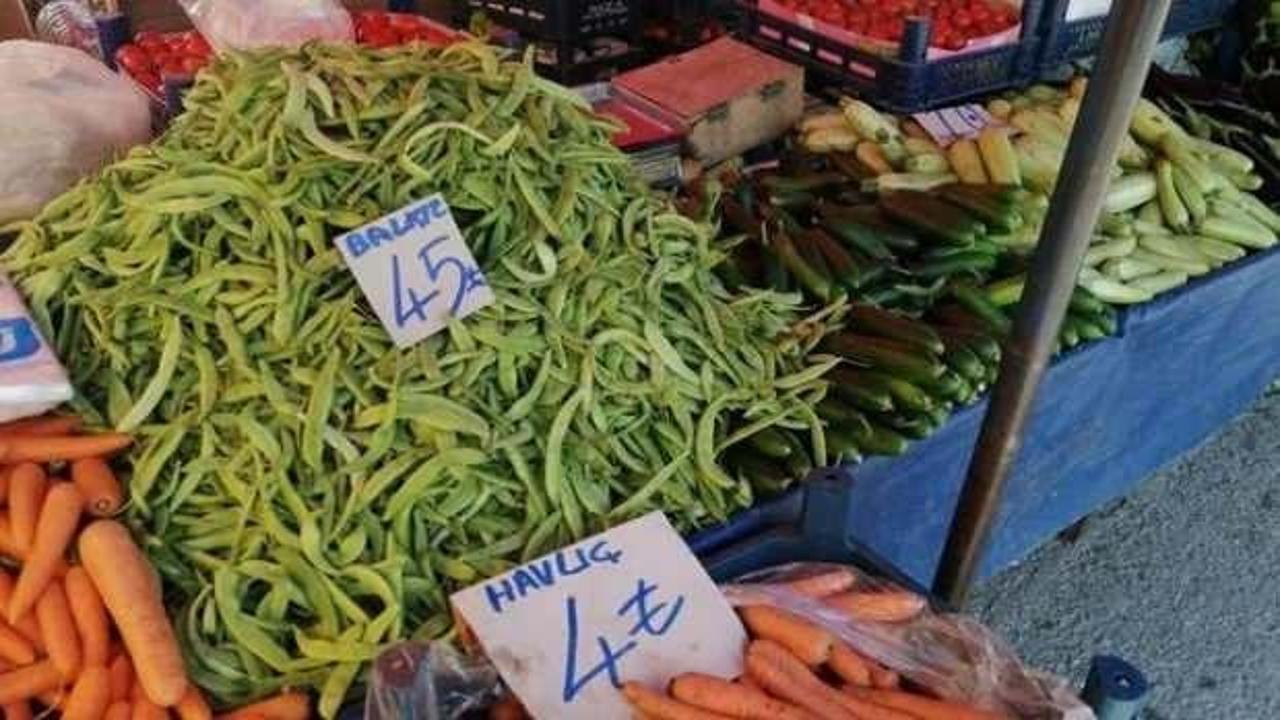 Meyve ve sebzede fiyat d&uuml;ş&uuml;ş&uuml;: Pazarın en pahalısı o oldu