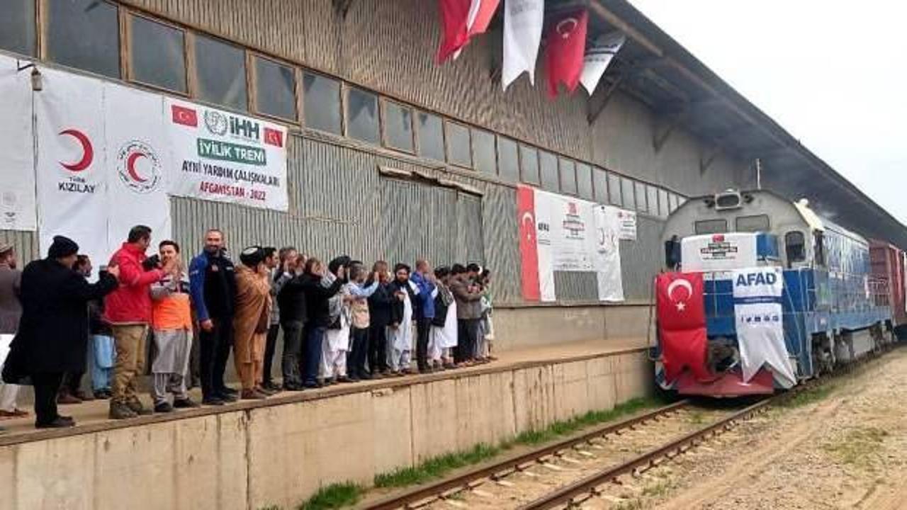 Türkiye'den yola çıkan 4'üncü "İyilik Treni" Afganistan'a ulaştı