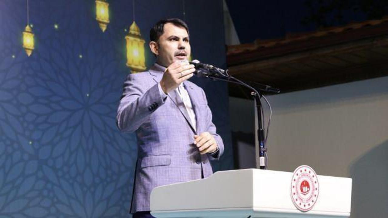 Bakan Kurum&rsquo;dan İYİ Parti Genel Başkanı&rsquo;na cevap!