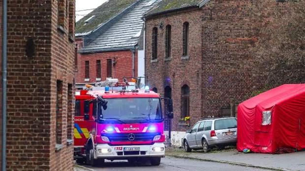 Belçika'da bir kadın kocasının yangından kurtarılmasını engelledi