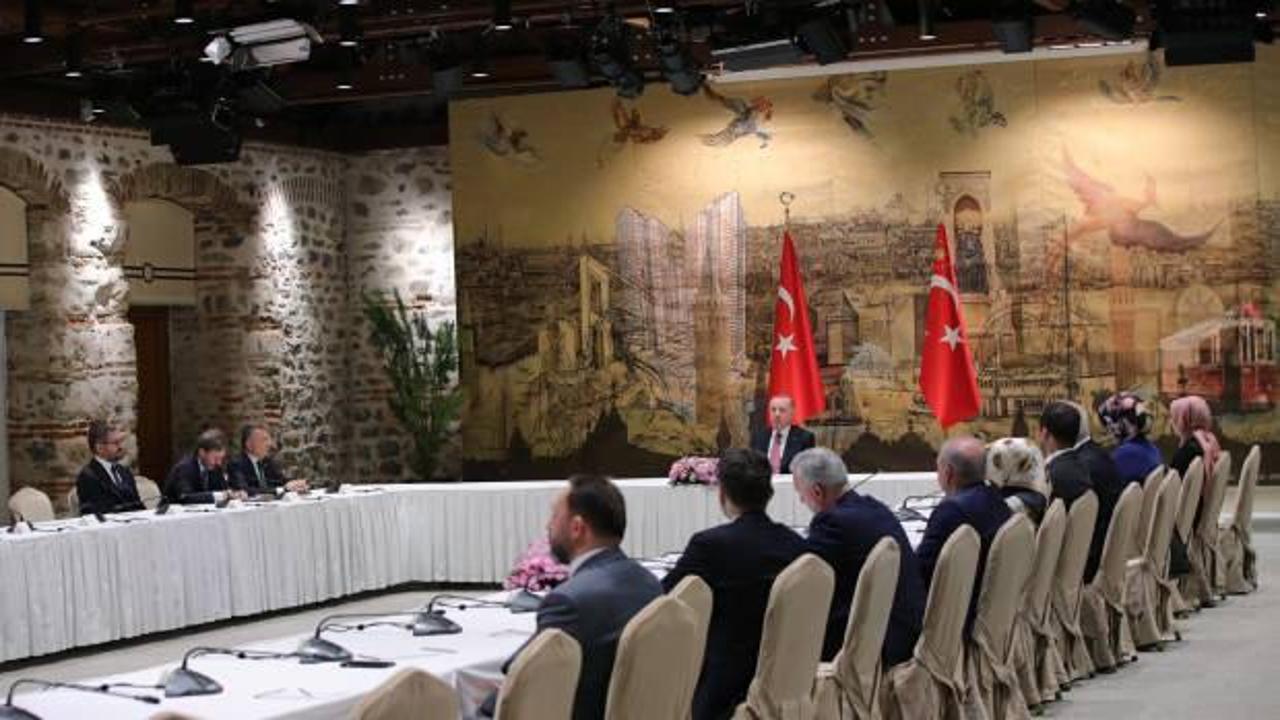 Cumhurbaşkanı Erdoğan, TÜRGEV heyetini kabul etti