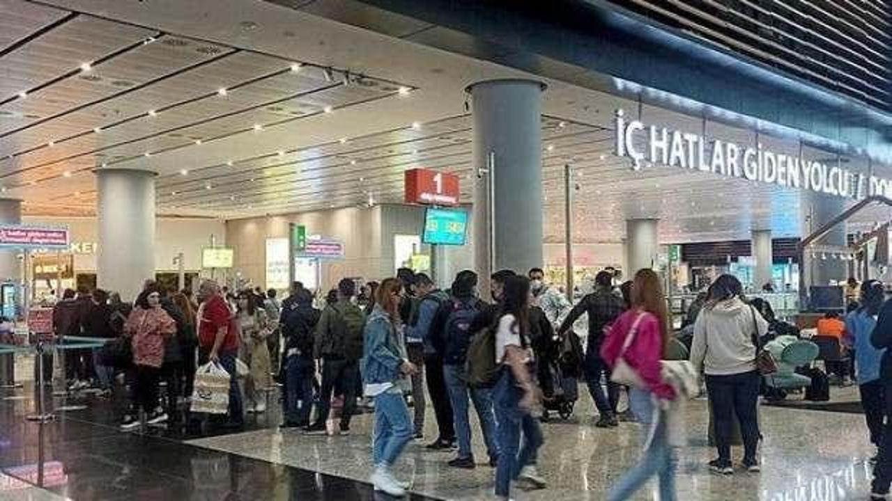 İstanbul Havalimanı'nda bayram yoğunluğu başladı