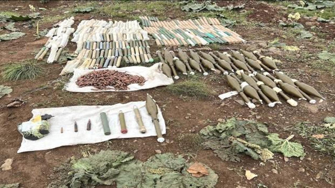 Pen&ccedil;e Kilit operasyonlarında PKK'ya ait 81 mağara ve sığınak ele ge&ccedil;irildi