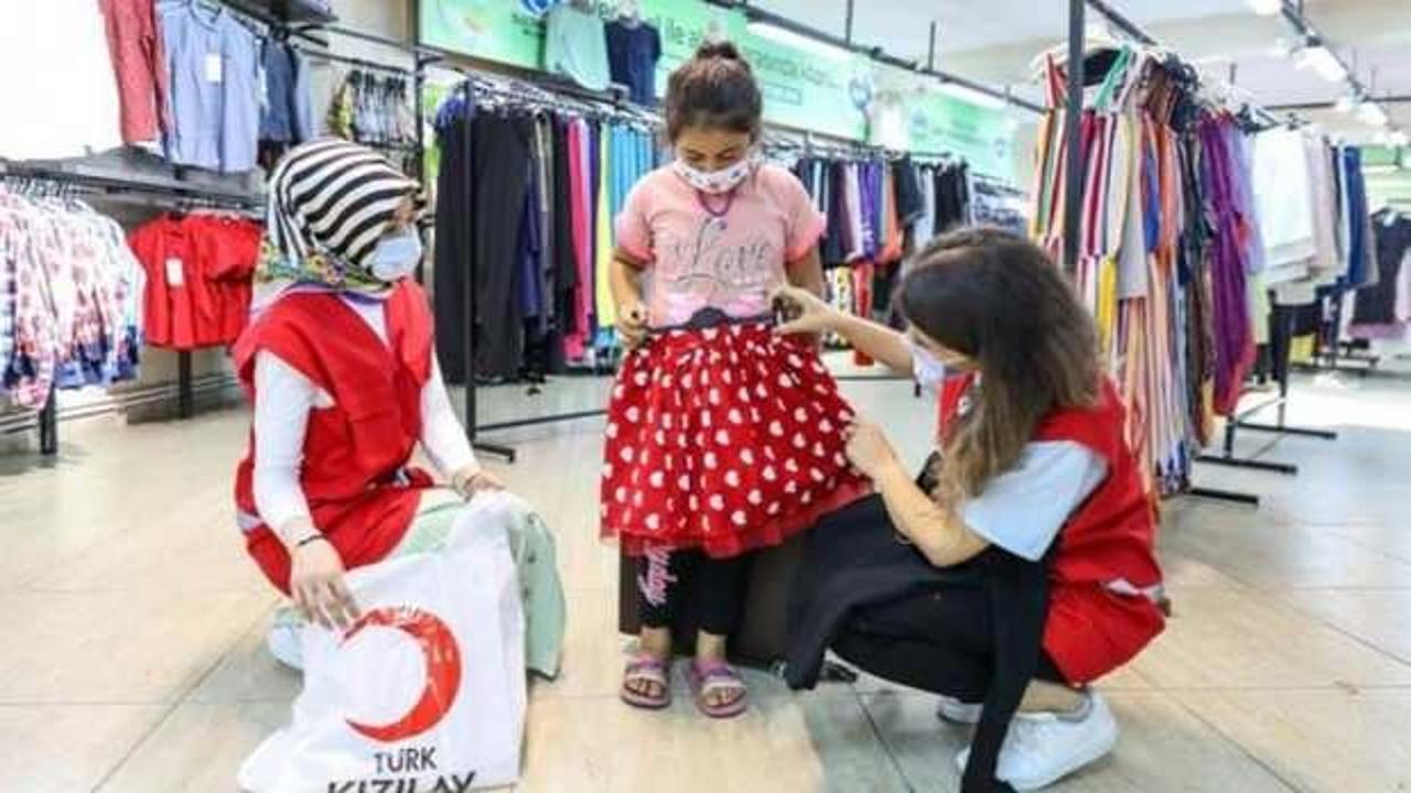 Türk Kızılayı'ndan ihtiyaç sahibi ailelere yardım