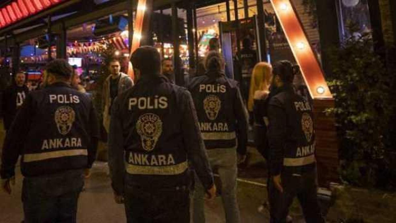 Ankara'da asayiş uygulaması: Çok sayıda kişi gözaltına alındı