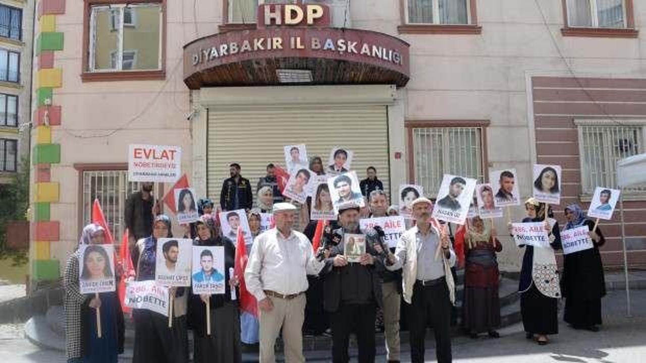 Diyarbakır'daki evlat nöbetinde aile sayısı 286 oldu