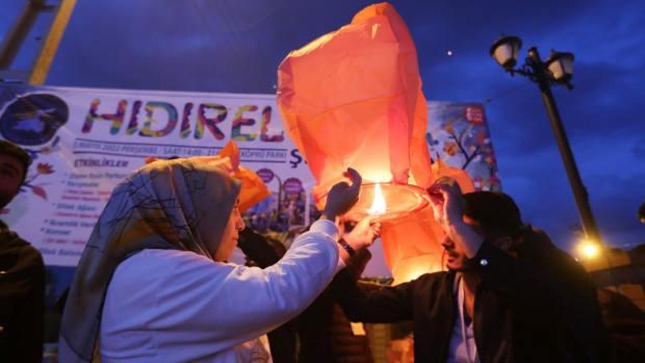 İpekyolu&rsquo;nda Hıdırellez şenlikleri renkli g&ouml;r&uuml;nt&uuml;lere sahne oldu
