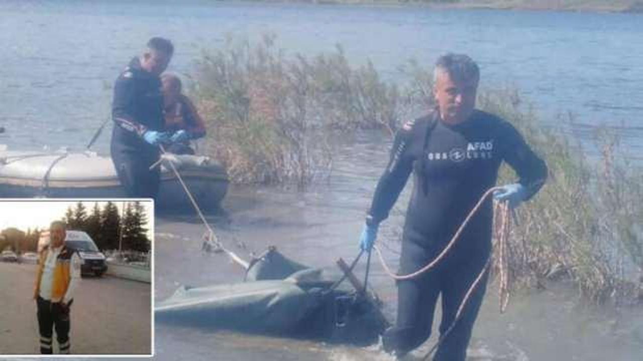 Baraj gölünde botu delinen sağlıkçı, boğuldu