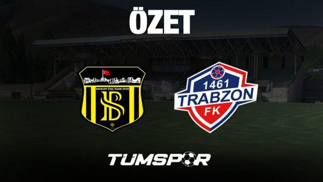 MAÇ ÖZETİ  | Bayburt GÖİ 0-0 1461 Trabzon Futbol Kulübü (TFF 2. Lig Kırmızı Grup Play-Off)