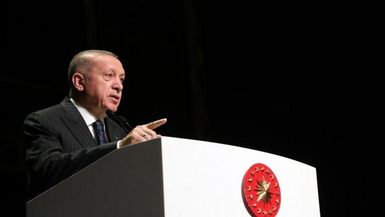 Cumhurbaşkanı Erdoğan AKM'de "Zindandan Mehmed'e Mehktup" sergisinde konuştu
