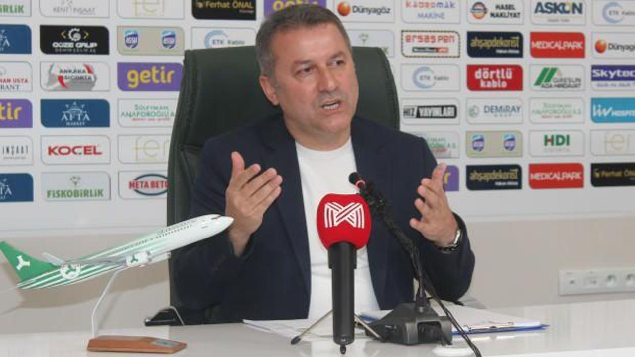 Hakan Karaahmet: Giresunspor, bir başarı hikayesi yazarak Süper Lig’de kaldı