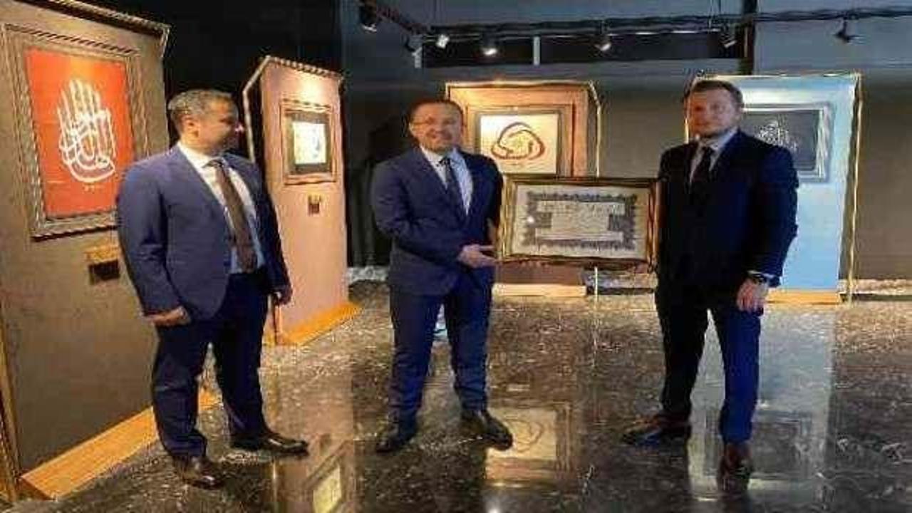 “İman Ayetleri Hat Sergisi” Albaraka Sanat Galerisi'nde açıldı