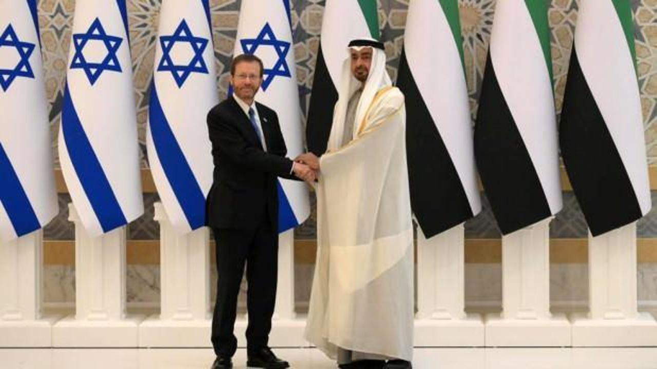 İsrail Cumhurbaşkanı Herzog, taziye ziyareti için BAE'ye gitti